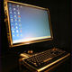 Illustration for article titled Datamancer's Steampunk LCD Monitor is Another Stunner